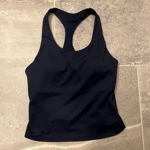 PowerSoft Cropped Shelf-Bra Tank Top for Women